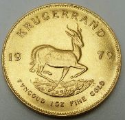 1979 South African 1oz gold Krugerrand