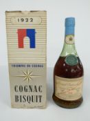 Bisquit Dubouché & Co Grand Fine Champagne cognac, 70% proof