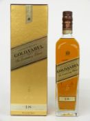 Johnnie Walker Gold Label 18 year old The Centenary Blend Scotch whisky, 75cl, 40% vol, in