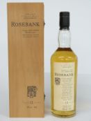 Rosebank 12 year old Lowland single malt Scotch whisky, 70cl, 43% vol