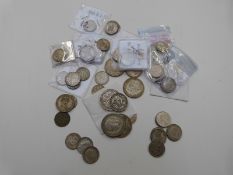 A quantity of pre-1947 UK silver with some pre-1920 content
