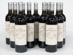 Eleven bottles of Chateau de Gaillat Graves 1999.  750ml, 12.5% vol