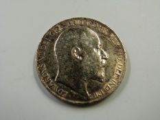 1902 Edward VII crown, some toning, VF-EF