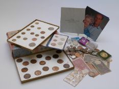 An amateur collection of UK coinage to include modern crowns, first decimal 1937 silver