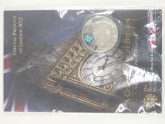Royal Mint 2012 Celebration of Britain Olympics £5 silver proof coin with certificate