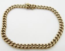 A 14ct gold bracelet, 14.8g