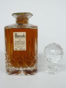 Harrods 12 year old deluxe blended 60% malt whisky in presentation decanter, 750ml, 40% vol