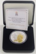 Jubilee Mint Queen Elizabeth II 90th Birthday pure silver decimal set one ounce coin, in original