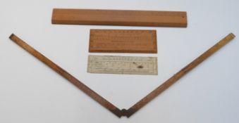 A collection of rules including Foreign Measures of Length by Hugh Rees Ltd, Pall Mall and Excelsior