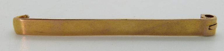 An 18ct gold Chinese brooch, 2.55g