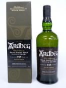 Ardbeg 'The Ultimate' Islay 10 year old single malt whisky, 70cl, 46% proof, in box