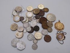 A small collection of mostly UK coinage, Queen Victoria onwards, comprising collectable £2, 50