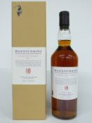 Mannochmore 18 year old natural cask strength Speyside single malt Scotch whisky, bottle number