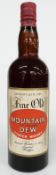 Mountain Dew Scotch whisky 26 2/3 fl oz, 70% proof