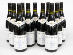 Box of 12 bottles of Domaine le Clos des Cazaux Vacqueyras 1998, 750ml, 13% vol.