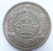 1931 George V wreath crown, VF+-EF