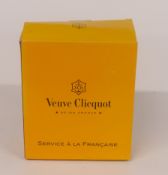 Approximately twenty Veuve Clicquot Champagne cloches for tapas/ hors d'oevres, in original box