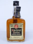 Aberlour 9 year old Glenlivet single malt Scotch whisky, 26 2/3 fl oz, 70% proof.