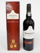A boxed bottle of Graham's 2003 Late Bottled Vintage port 75cl, 20% vol