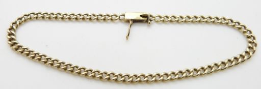 A 9ct gold bracelet, 8.77g