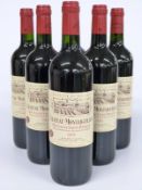 Box of six bottles of Chateau Montaiguillon, Montagne Saint Emilion 2005, 750ml, 13.5 vol
