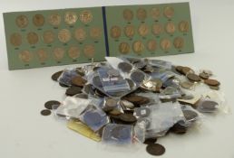 An amateur collection of UK coins, George III onwards, includes good quantity of gradeable Victorian