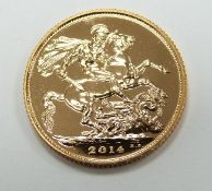 Elizabeth II 1963 gold full sovereign