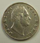 1835 William IV East India Company one Rupee VF+