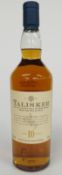 Talisker Isle of Skye 10 year old single malt Scotch whisky, 70cl, 45.8% vol.