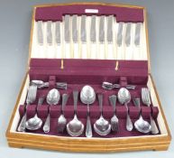 H.Samuel Statesman six place setting canteen of cutlery