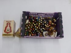 Approximately 60 bottles of alcohol including 750ml and 6 2/3 fl oz Bell's whisky bells, empty