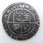 Elizabeth I sixpence 1567 VF+, good portrait