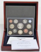Royal Mint 2007 Executive Proof coin set comprising 12 coins including three two pound and two