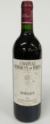 A bottle of Chateau Marquis De Terme Margaux 1991 red wine, 75cl, 12.5% vol