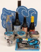 A quantity of Brewdog limited edition beers, beer mats, breweriana etc