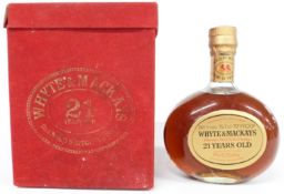 Whyte & Mackay 21 years old blended Scotch Whisky 26 2/3 fl oz, 70% proof