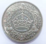 George V 1931 wreath crown, EF