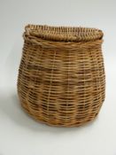 Wicker fishing creel.