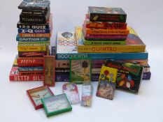 Thirty- three various board and puzzle games including Waddingtons Table Soccer, Mousie-Mousie,