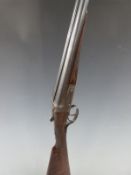 London Sporting Park Ltd The Watts Gun 12 bore side by side shotgun with named and border engraved