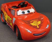 Disney Cars Lightning McQueen electric 'pedal' car, 100x54cm.