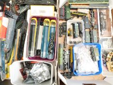 A large collection of 00 gauge locomotives, kits, parts and accessories including K's Super Detail