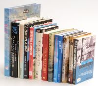 A collection of military books, Royal Air Force and British Army military WWII incluidng A Nation