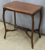 A 19thC pot cupboard and table