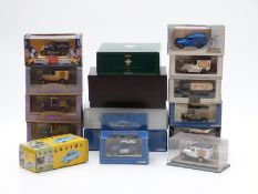 Sixteen Corgi, Vanguards and Lledo diecast model vehicles including Royal Wedding William and