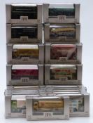 Thirty-one Exclusive First Editions (EFE) 00 scale diecast model commercial vehicles and buses,