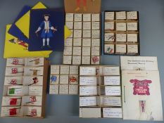 A collection of military flags for war gaming / display / diorama use, hand painted / finished by