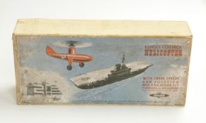 Nulli Secundus Remote Control Helicopter with three speeds and joystick, in original box.