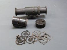 Parker-Hale FS22B foresight together with various Parker-Hale sights and accessories.