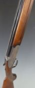 Rizzini 12 bore over and under shotgun with engraved siglocks, underside, trigger guard, top plate
